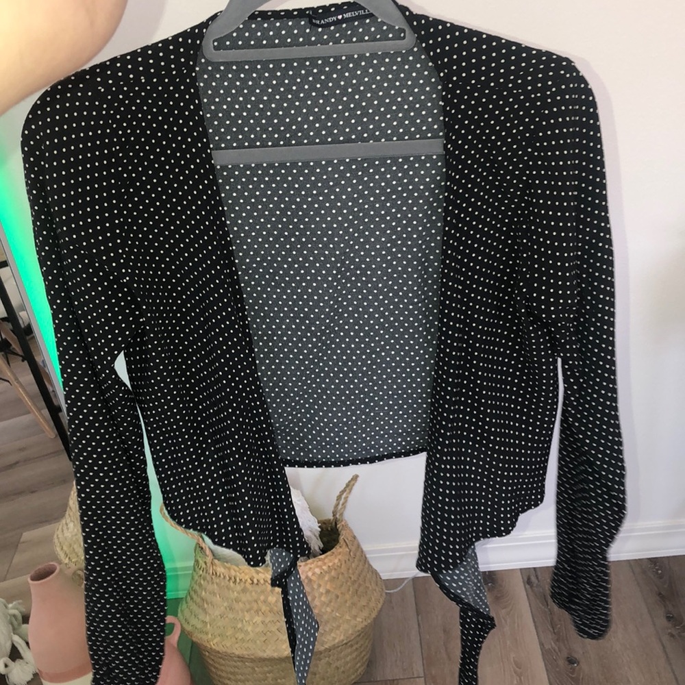RARE Brandy Melville Wrap shirt